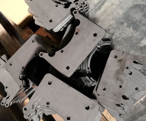 Dettaglio lavorazioni carpenteria taglio laser